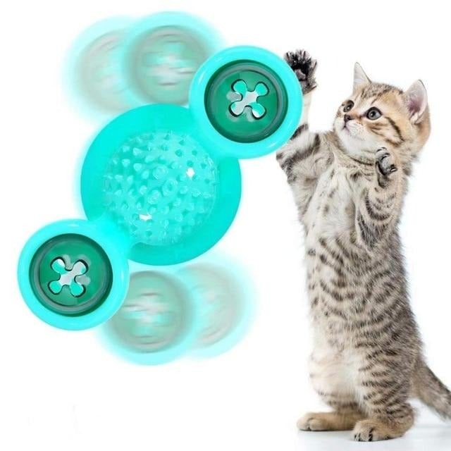 Scratch Hair Windmill Cat Toy - premium - Trendyvice worldwide
