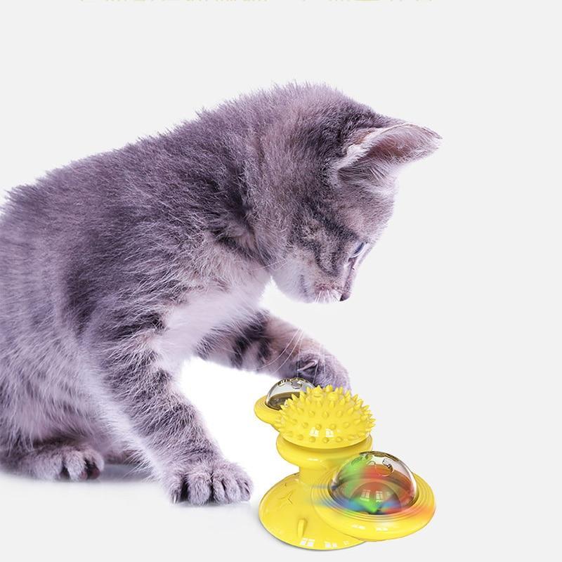 Scratch Hair Windmill Cat Toy - premium - Trendyvice worldwide
