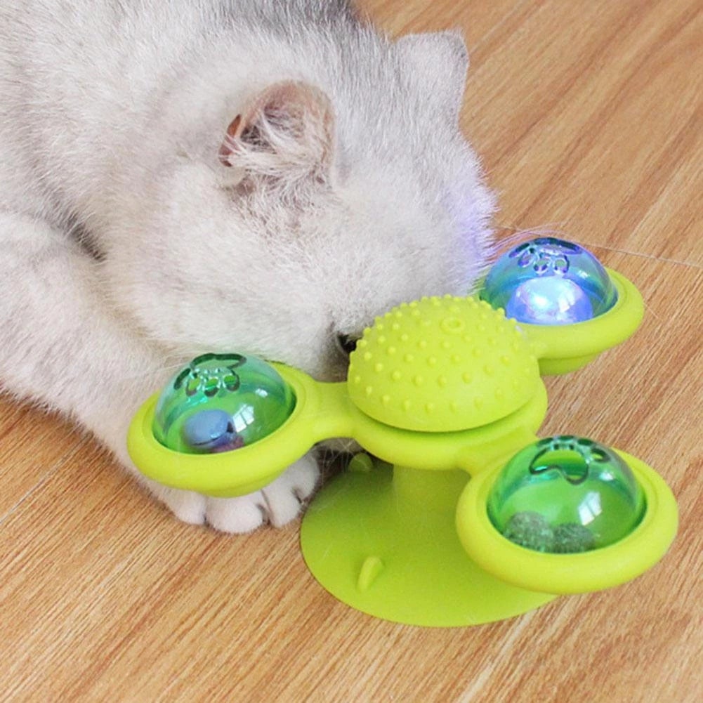 Scratch Hair Windmill Cat Toy - premium - Trendyvice worldwide