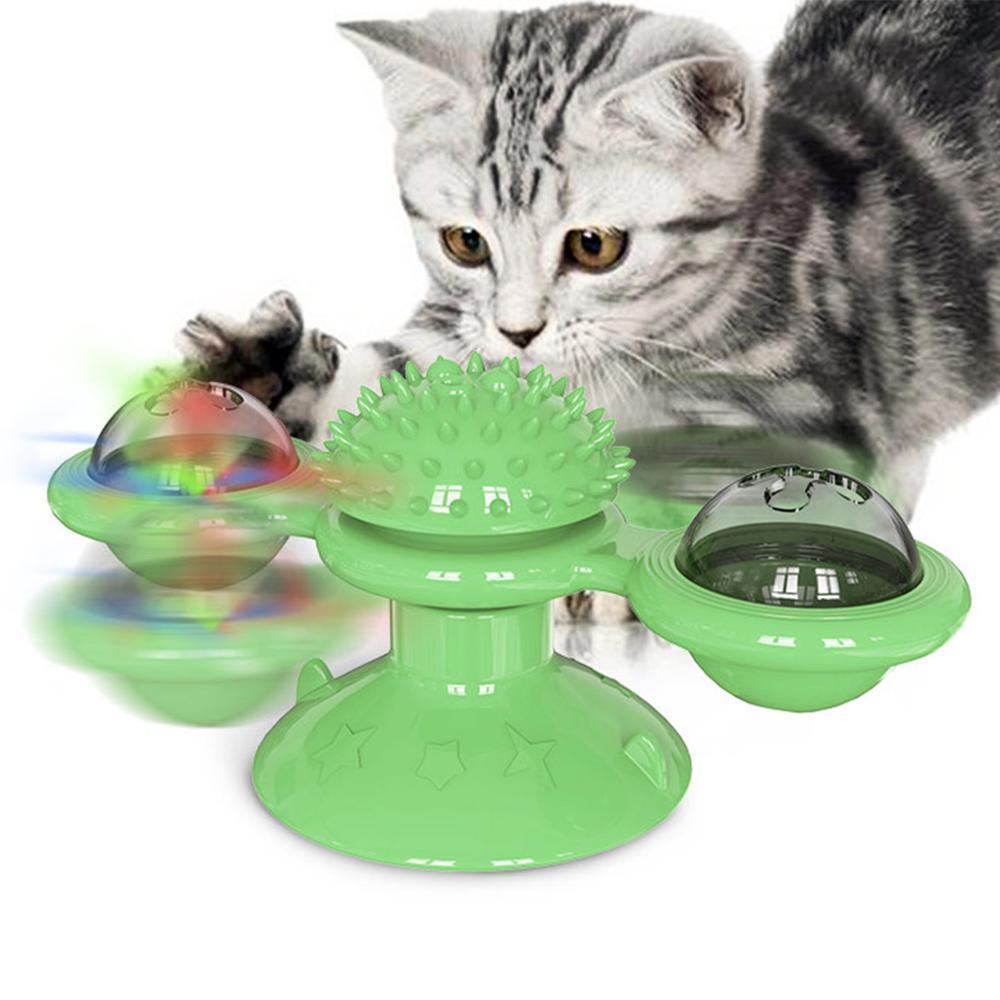 Scratch Hair Windmill Cat Toy - premium - Trendyvice worldwide