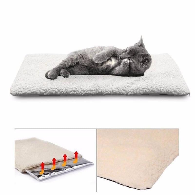 Self - Heating Fleece Pet Bed - premium - Trendyvice worldwide