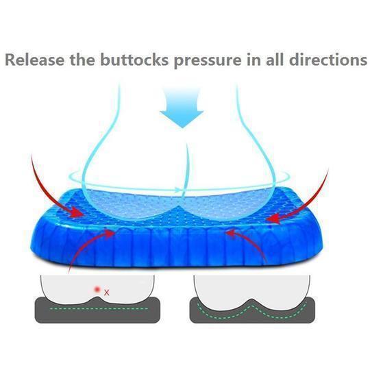 Silicone Egg Seat Cushion – Pressure Relief Pad - premium - Trendyvice worldwide