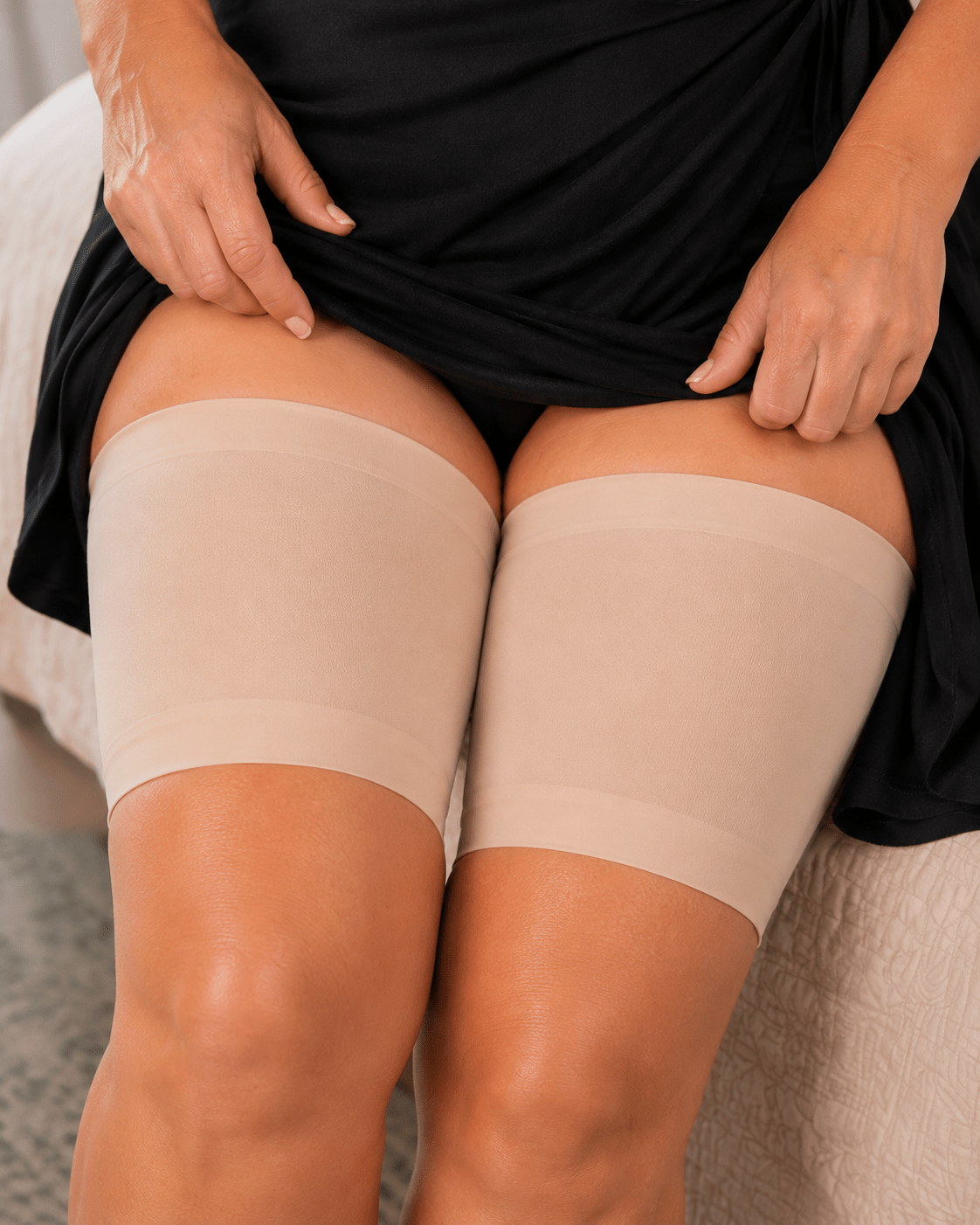 Smooth Anti-Chafe Thigh Bands — Thigh Bands — unbranded object