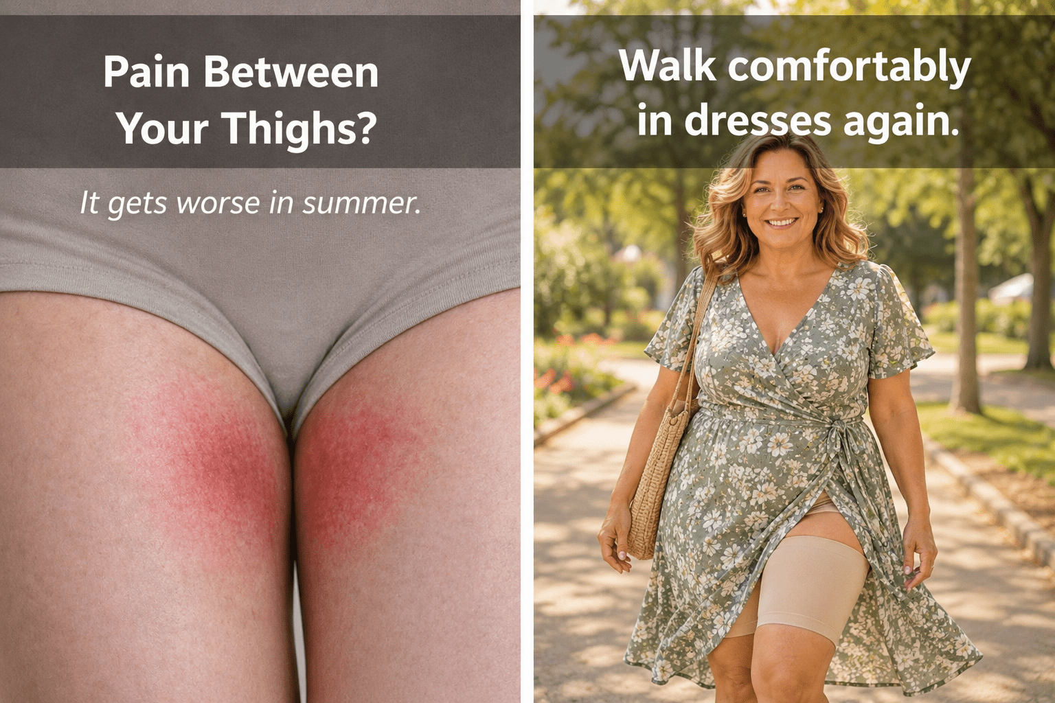 Smooth Anti-Chafe Thigh Bands — Thigh Bands — unbranded object