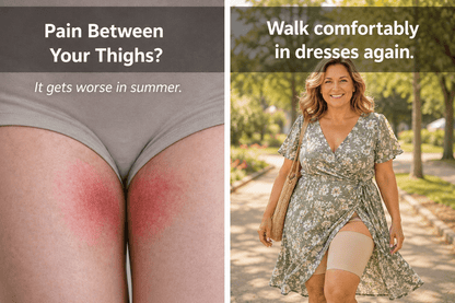 Smooth Anti-Chafe Thigh Bands — Thigh Bands — unbranded object