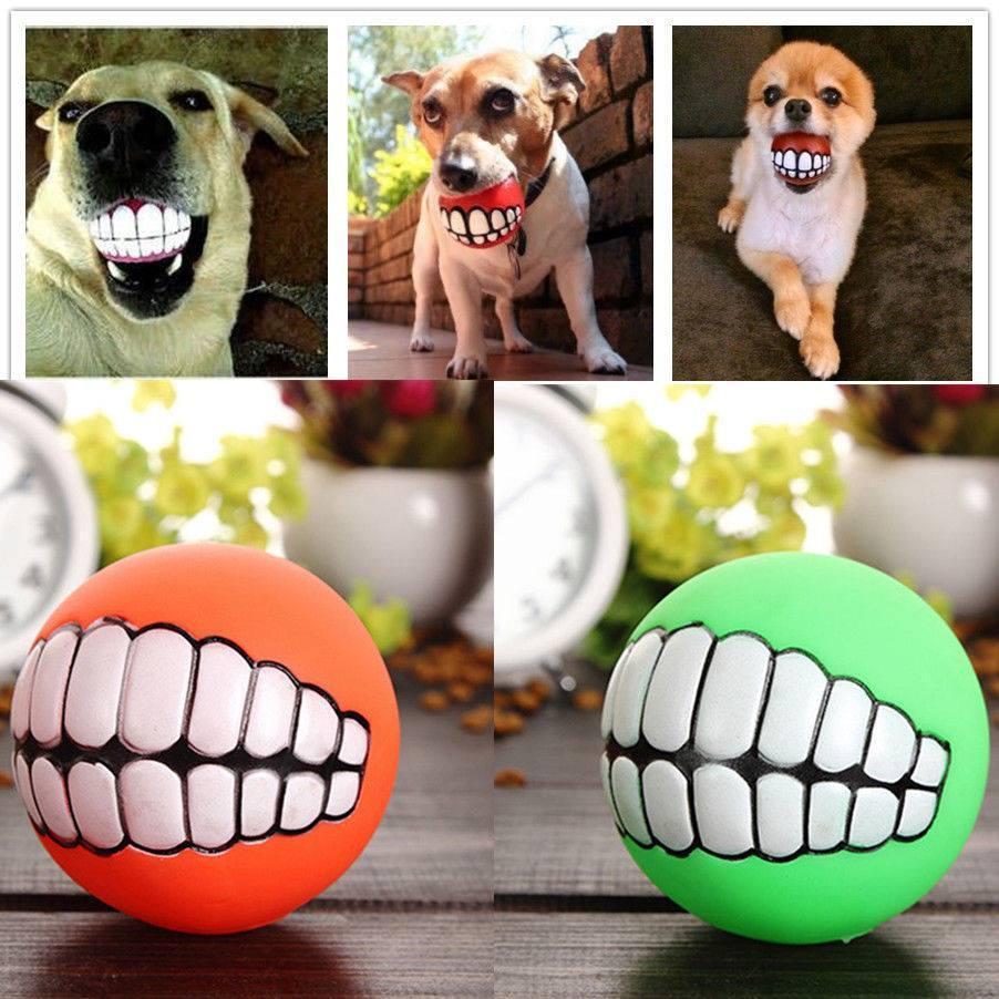 Squeaky Rubber Teeth Pet Toy - premium - Trendyvice worldwide