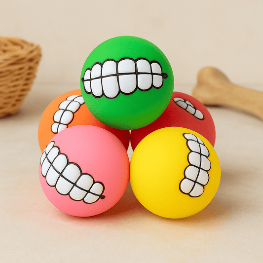 Squeaky Rubber Teeth Pet Toy - premium - Trendyvice worldwide