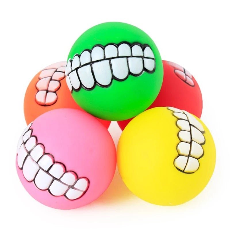 Squeaky Rubber Teeth Pet Toy - premium - Trendyvice worldwide