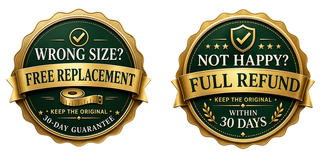 Trendyvice Wrong Size Guarantee and 30-day refund guarantee