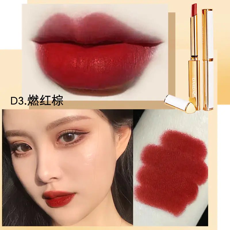 Velvet Matte long - lasting slim lipstick - lambskin colour. - premium Health & Beauty - Trendyvice worldwide